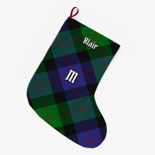 Clan Blair Tartan Weihnachts-Strumpf Großer Weihnachtsstrumpf