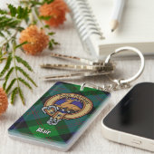 Clan Blair Wappen Acrylic Schlüsselanhänger (Vorderseite rechts)