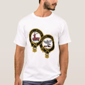 Clan-Blair-Wappen-grundlegender T - Shirt (Vorderseite)