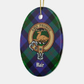 Clan Blair Wappen Keramik Ornament (Links)