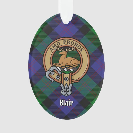 Clan Blair Wappen Ornament (Vorderseite)