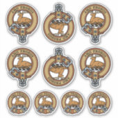 Clan Blair Wappen Sticker Set (Vorderseite)