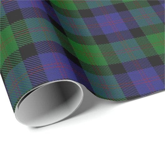 Clan-BlairScottishTartan Geschenkpapier (Rolleneckpunkt)