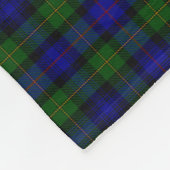 Clan Bonner Tartan Kariert Fleecedecke (Ecke)