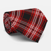 Clan Boswell Tartan Krawatte (Gerollt)