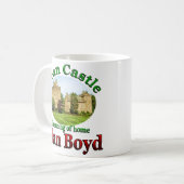 Clan Boyd Dreaming of Zuhause Dean Castle Cup Tass Kaffeetasse (Vorderseite Links)