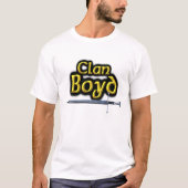 Clan Boyd inspirierter Scottish T-Shirt (Vorderseite)