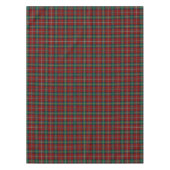 Clan Boyd Red und Green Scottish Tartan Tischdecke (Vorderseite)