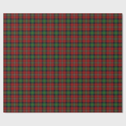 Clan Boyd ScottishTartan Geschenkpapier (Flach)