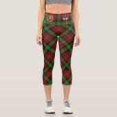 Clan Boyd Tartan Capri Leggings (Vorderseite)