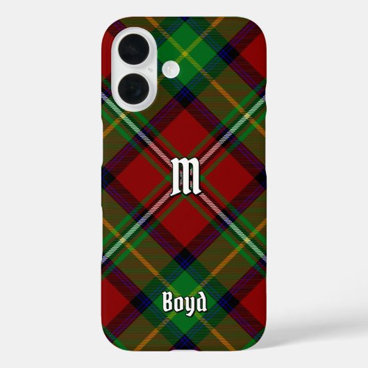 Clan Boyd Tartan Case-Mate iPhone Hülle (Rückseite)
