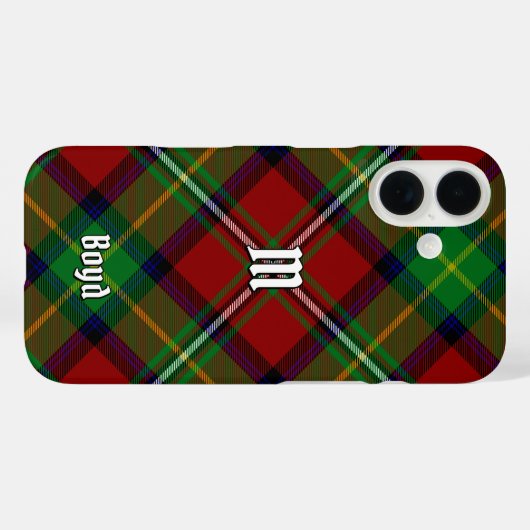 Clan Boyd Tartan Case-Mate iPhone Hülle (Rückseite (Horizontal))