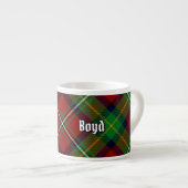 Clan Boyd Tartan Espressotasse (Vorderseite Rechts)