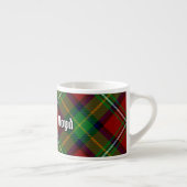 Clan Boyd Tartan Espressotasse (Rechts)