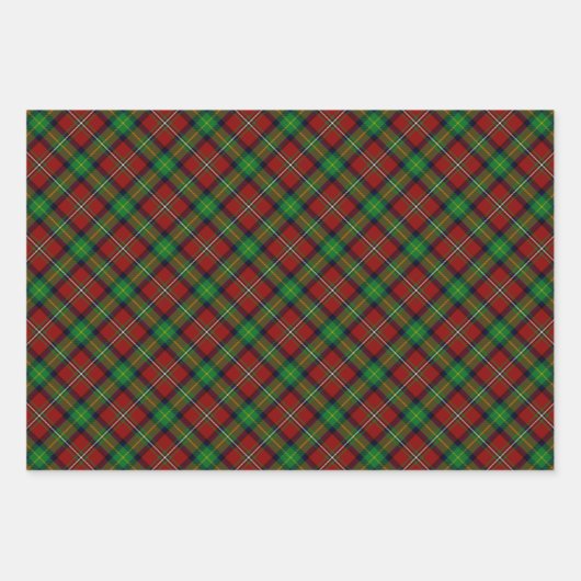 Clan Boyd Tartan Geschenkpapier Set (Vorderseite 2)