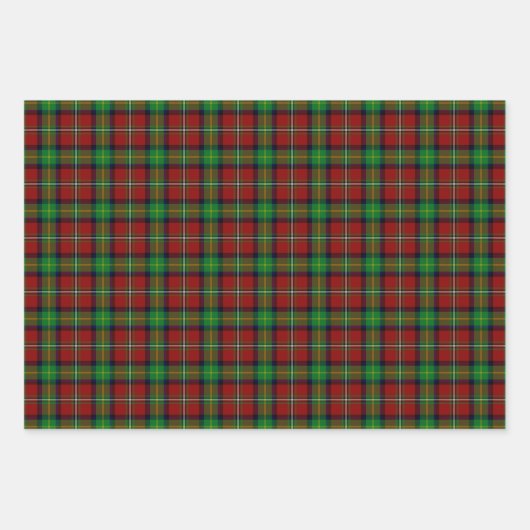 Clan Boyd Tartan Geschenkpapier Set (Vorderseite)