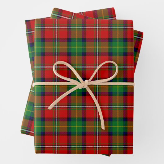 Clan Boyd Tartan Geschenkpapier Set (Beispiel)