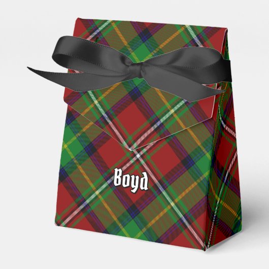 Clan Boyd Tartan Geschenkschachtel (Vorderseite)
