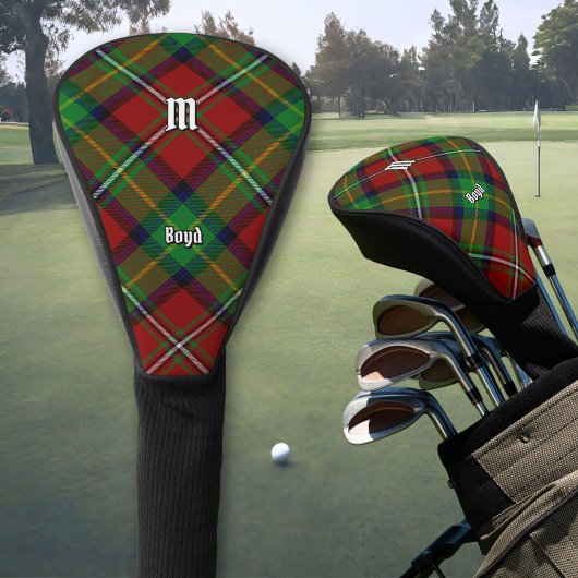 Clan Boyd Tartan Golf Headcover