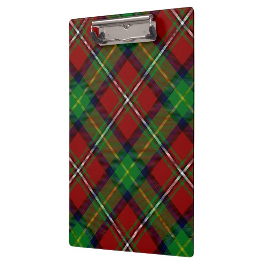 Clan Boyd Tartan Klemmbrett (Links)