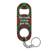 Clan Boyd Tartan Mini Flaschenöffner (Rückseite)