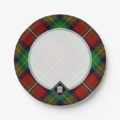 Clan Boyd Tartan Pappteller (Vorderseite)