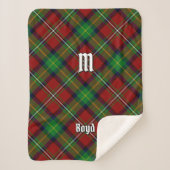 Clan Boyd Tartan Sherpadecke (Vorderseite)