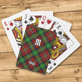 Clan Boyd Tartan Spielkarten