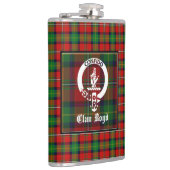 Clan Boyd Wappen Abzeichen & Tartan Flachmann (Rechts)