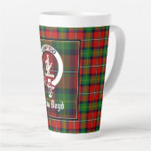 Clan Boyd Wappen Abzeichen & Tartan Milchtasse (Rechte Ecke)