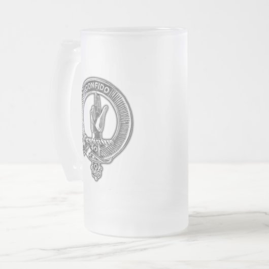 Clan Boyd Wappen Mattglas Bierglas (Vorderseite Links)
