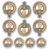 Clan Boyd Wappen Sticker Set (Vorderseite)