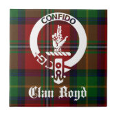Clan Boyd Wappen Tartan Fliese (Vorderseite)