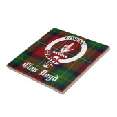Clan Boyd Wappen Tartan Fliese (Seite)