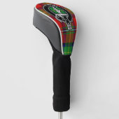 Clan Boyd Wappen & Tartan Golf Head Cover Headcover (angewinkelt)