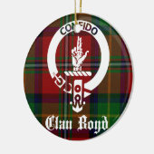 Clan Boyd Wappen Tartan Keramik Ornament (Links)