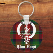Clan Boyd Wappen Tartan Schlüsselanhänger (Vorderseite)