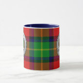 Clan Boyd Wappen & Tartan Tasse (Zentrum)