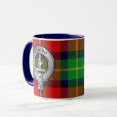 Clan Boyd Wappen & Tartan Tasse (Vorderseite Links)
