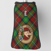 Clan Boyd Wappen über Tartan Golf Headcover (Rotieren 90)