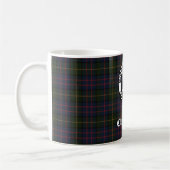 Clan Boyle Wappen Abzeichen & Tartan Kaffeetasse (Links)