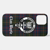 Clan Boyle Wappen & Tartan Case-Mate iPhone Hülle (Rückseite (Horizontal))