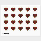 Clan Brodie Heart Umschlag Aufkleber (Blatt)