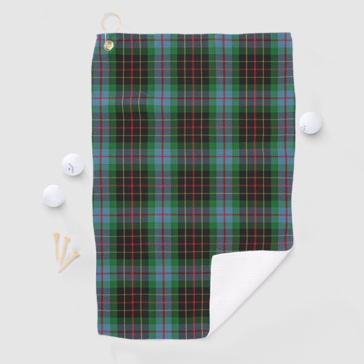 Clan Brodie Scottish Tartan Golfhandtuch (Insitu)