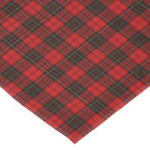 Clan Brodie Tartan Black and Red Kariert Tischdecke (Schrägansicht)