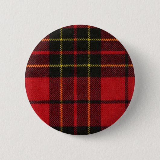 Clan Brodie Tartan Button (Vorderseite)