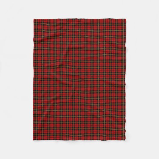 Clan Brodie Tartan Fleecedecke (Vorderseite)
