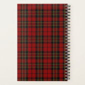 Clan Brodie Tartan Kariert Planner Planer (Rückseite)