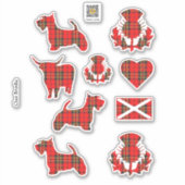 Clan Brodie Tartan Sticker (Vorderseite)