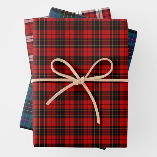 Clan Brodie Tartan Variationen Geschenkpapier Set (Beispiel)